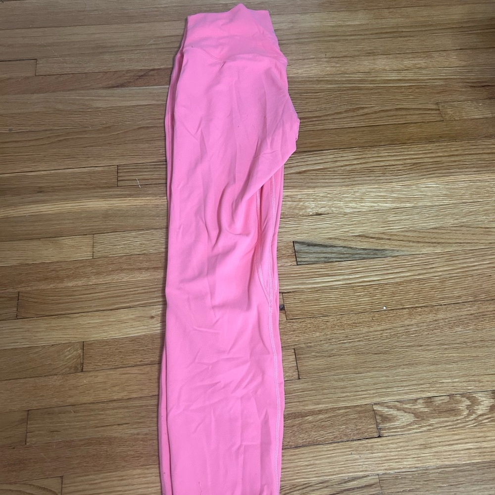 Lululemon Athletica Bubblegum Pink Leggings